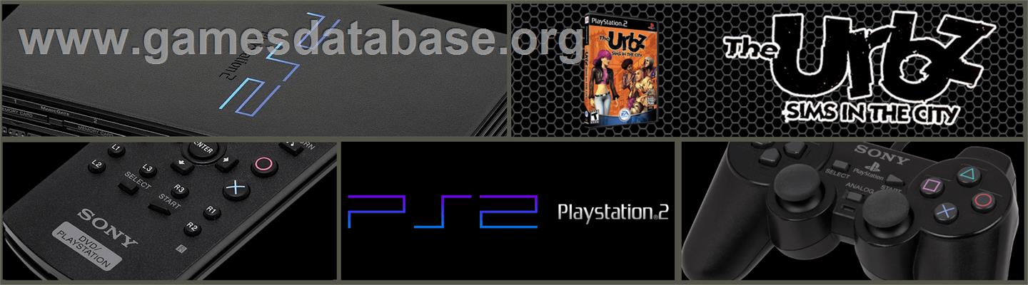 Urbz: Sims in the City - Sony Playstation 2 - Artwork - Marquee