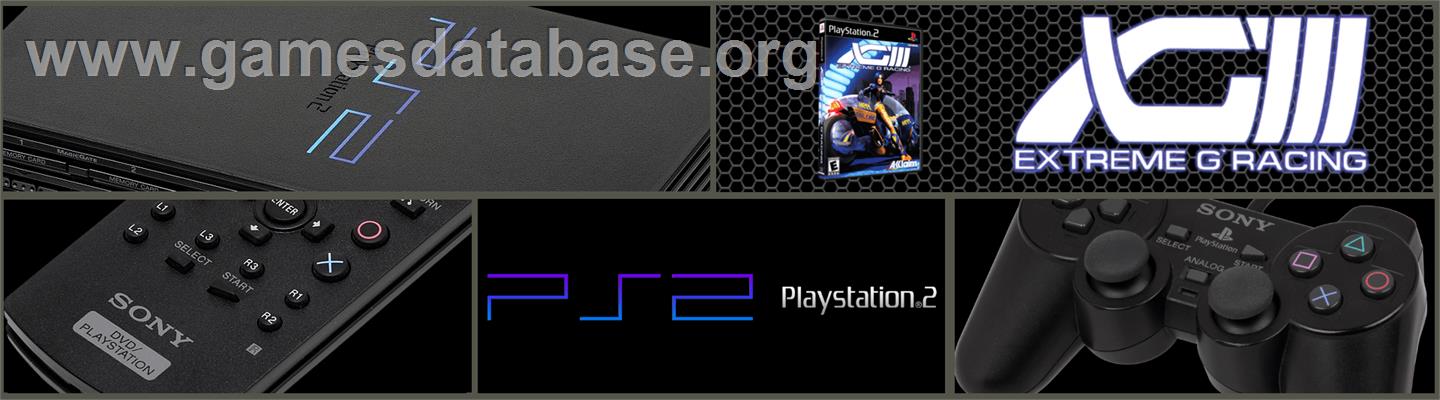 XG3: Extreme G Racing - Sony Playstation 2 - Artwork - Marquee