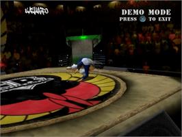 In game image of B-Boy on the Sony Playstation 2.