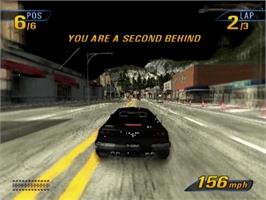 In game image of Burnout 3: Takedown on the Sony Playstation 2.