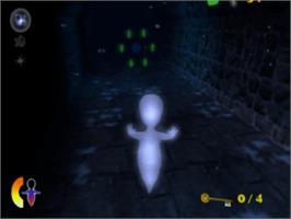 In game image of Casper: Spirit Dimensions on the Sony Playstation 2.