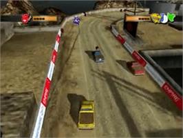 In game image of Mashed: Drive to Survive on the Sony Playstation 2.