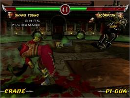 In game image of Mortal Kombat: Deadly Alliance on the Sony Playstation 2.