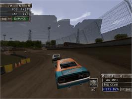 In game image of Test Drive: Eve of Destruction on the Sony Playstation 2.