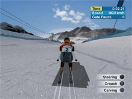 In game image of Torino 2006 on the Sony Playstation 2.