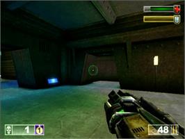 In game image of Unreal Tournament on the Sony Playstation 2.