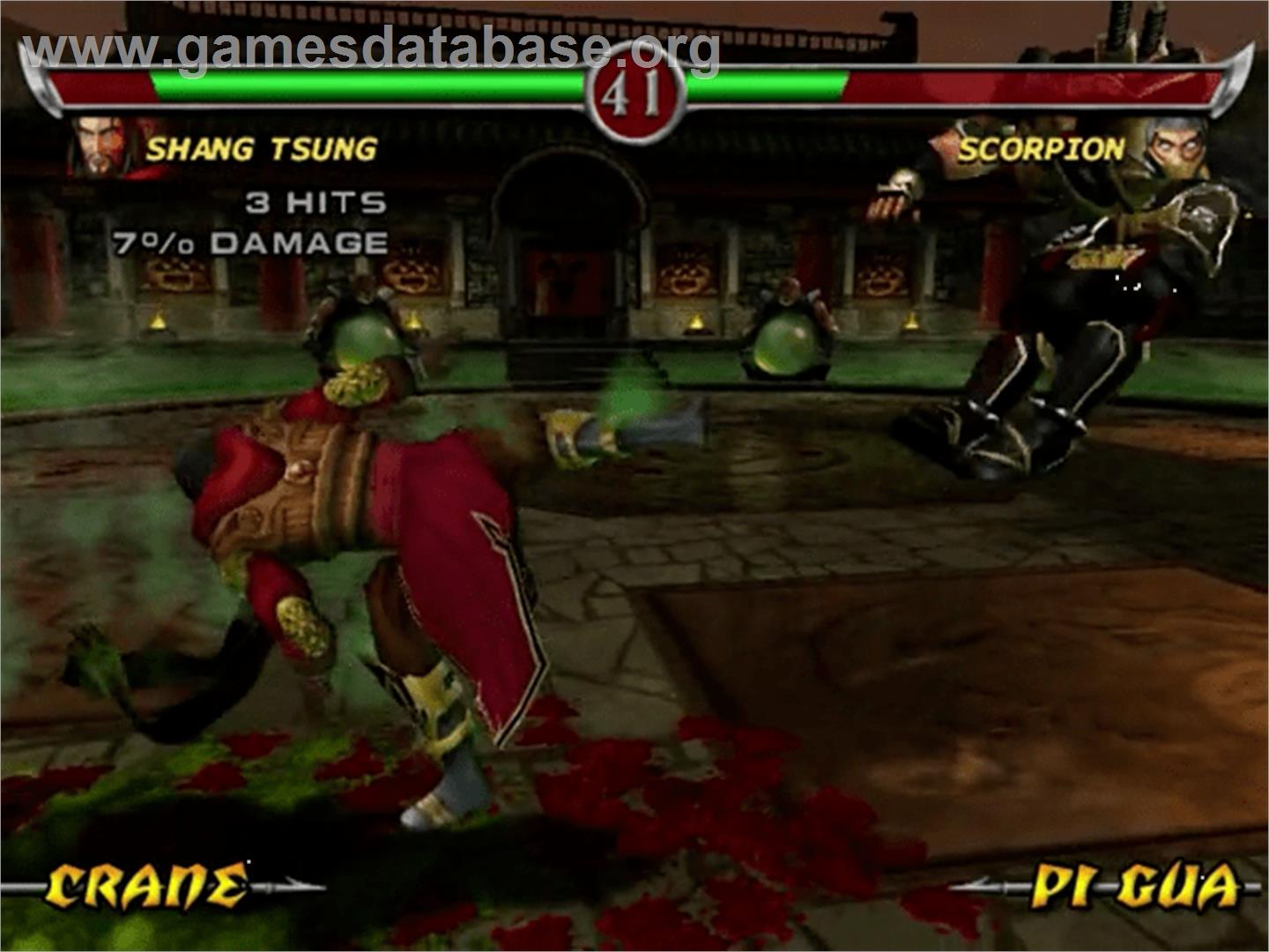Mortal Kombat: Deadly Alliance - Sony Playstation 2 - Artwork - In Game