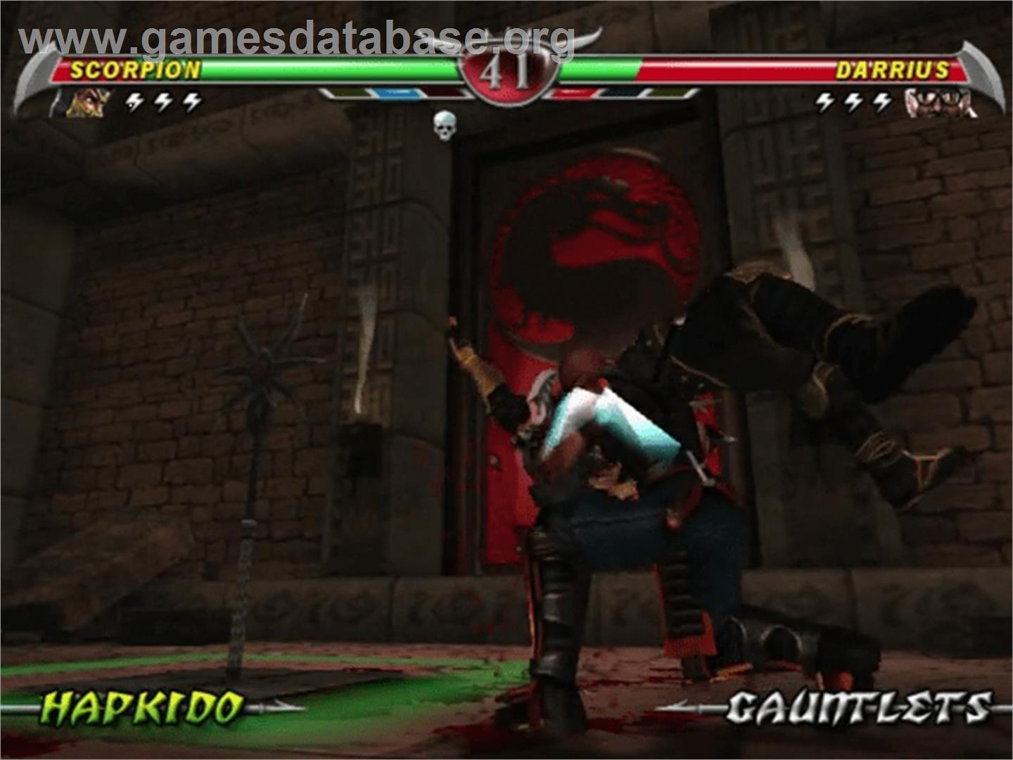Mortal Kombat: Deception - Sony Playstation 2 - Artwork - In Game