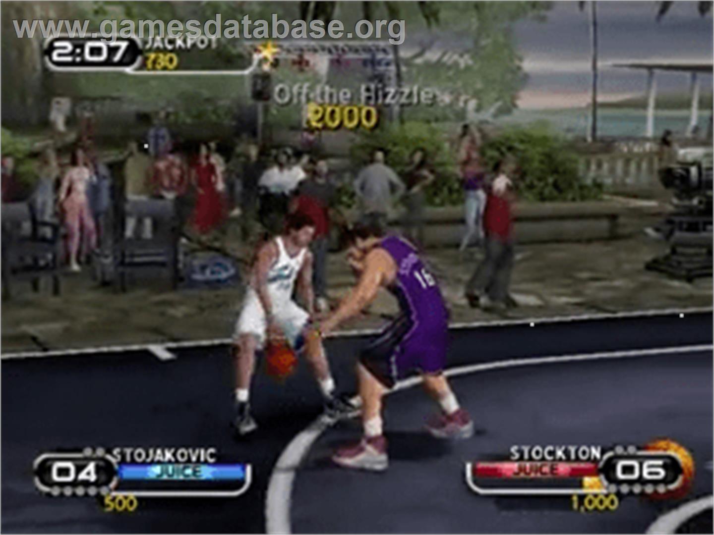 NBA Ballers - Sony Playstation 2 - Artwork - In Game