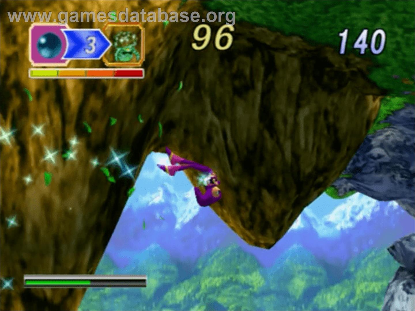 NiGHTS into Dreams... - Sony Playstation 2 - Artwork - In Game