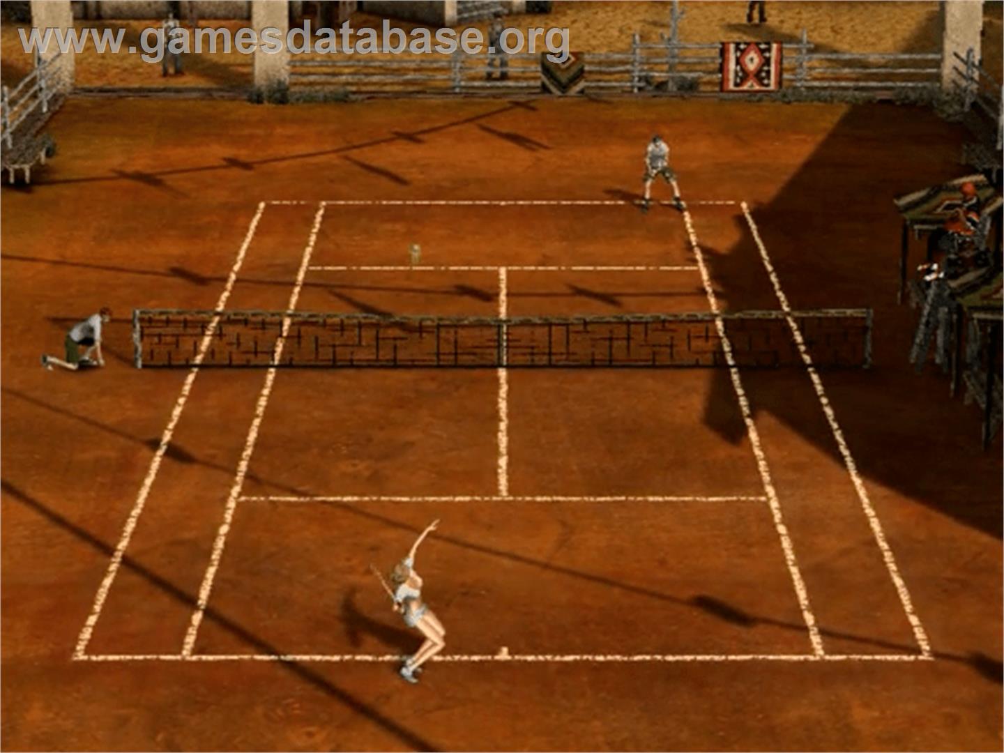 Outlaw Tennis - Sony Playstation 2 - Artwork - In Game