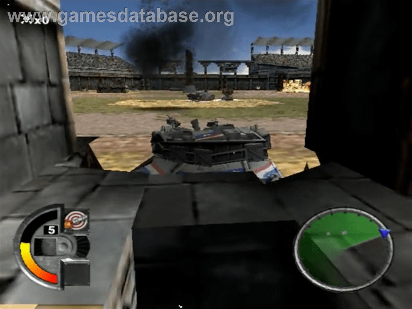 World Destruction League: Thunder Tanks - Sony Playstation 2 - Artwork - In Game