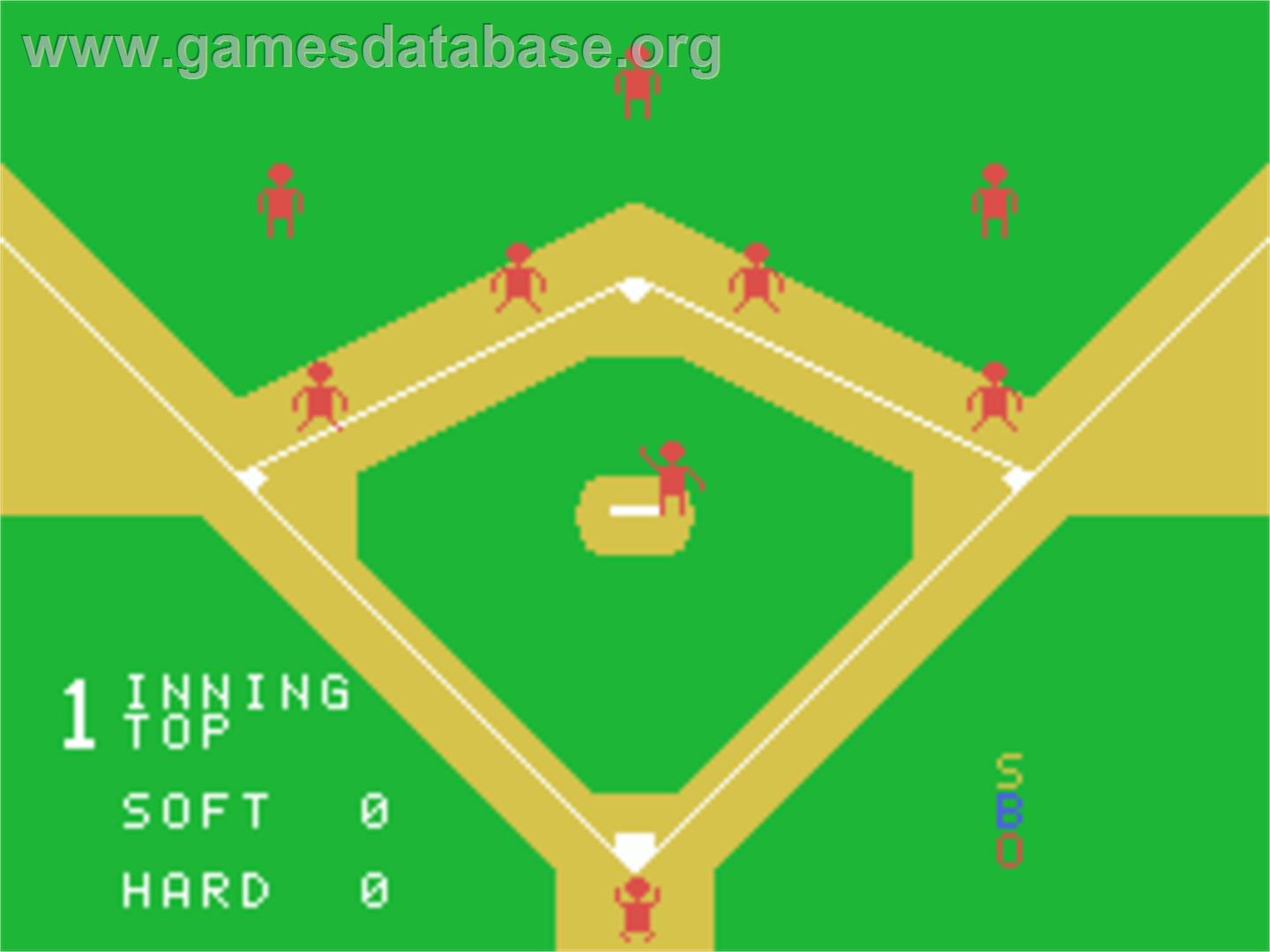 Baseball - Sord M5 - Artwork - Title Screen