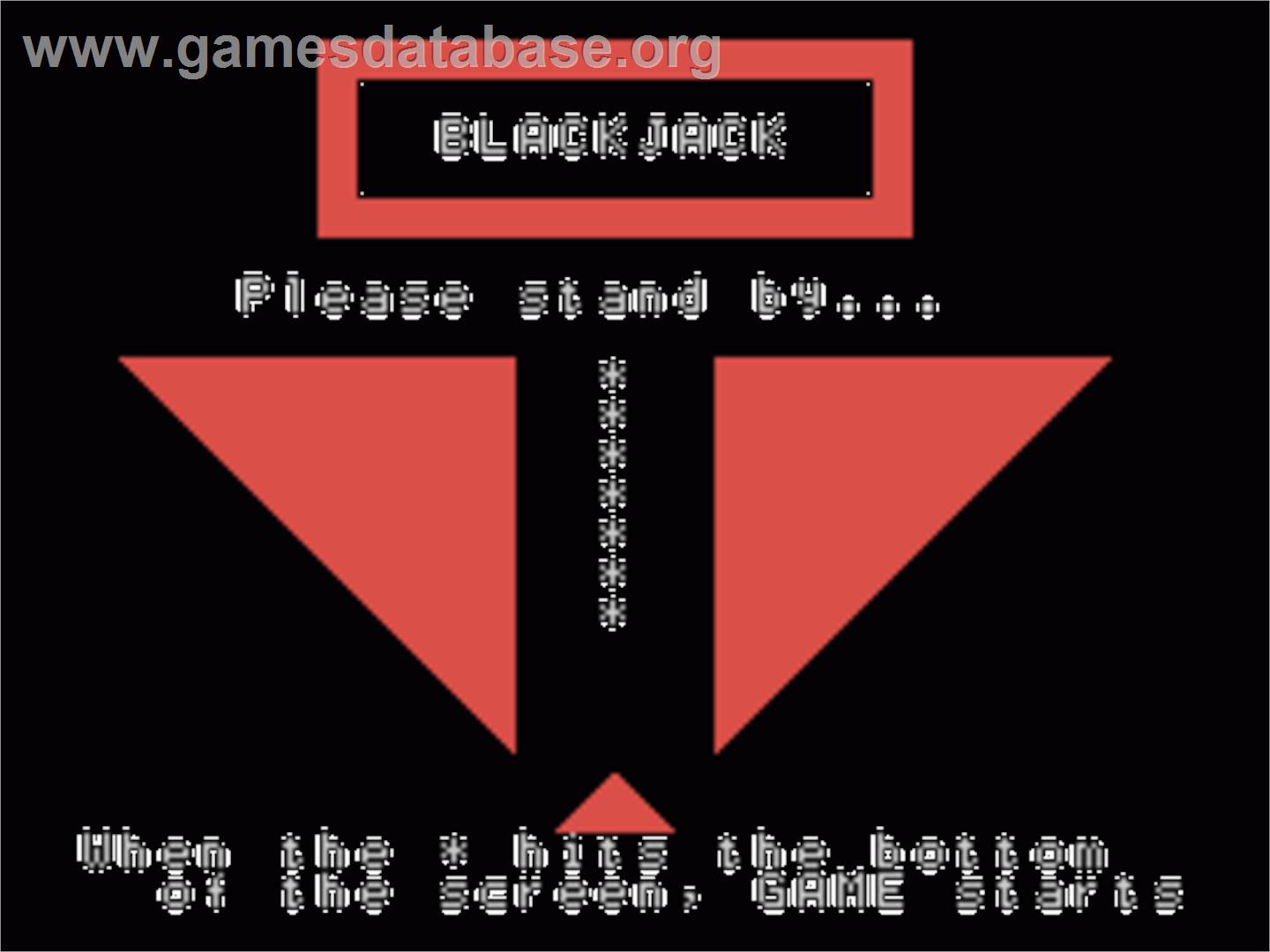 Blackjack - Sord M5 - Artwork - Title Screen