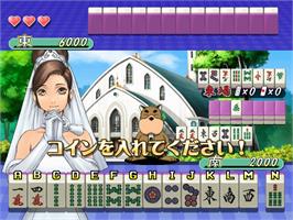 In game image of Taisen Hot Gimmick 5 on the Taito Type X.