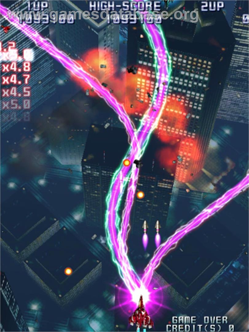 Raiden IV - Taito Type X - Artwork - In Game