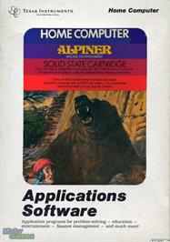 Box cover for Alpiner on the Texas Instruments TI 99/4A.