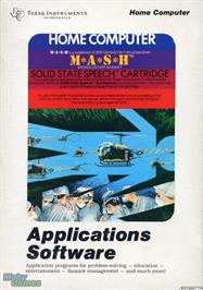 Box cover for M*A*S*H on the Texas Instruments TI 99/4A.