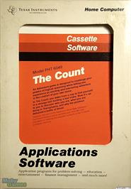 Box cover for The Count on the Texas Instruments TI 99/4A.