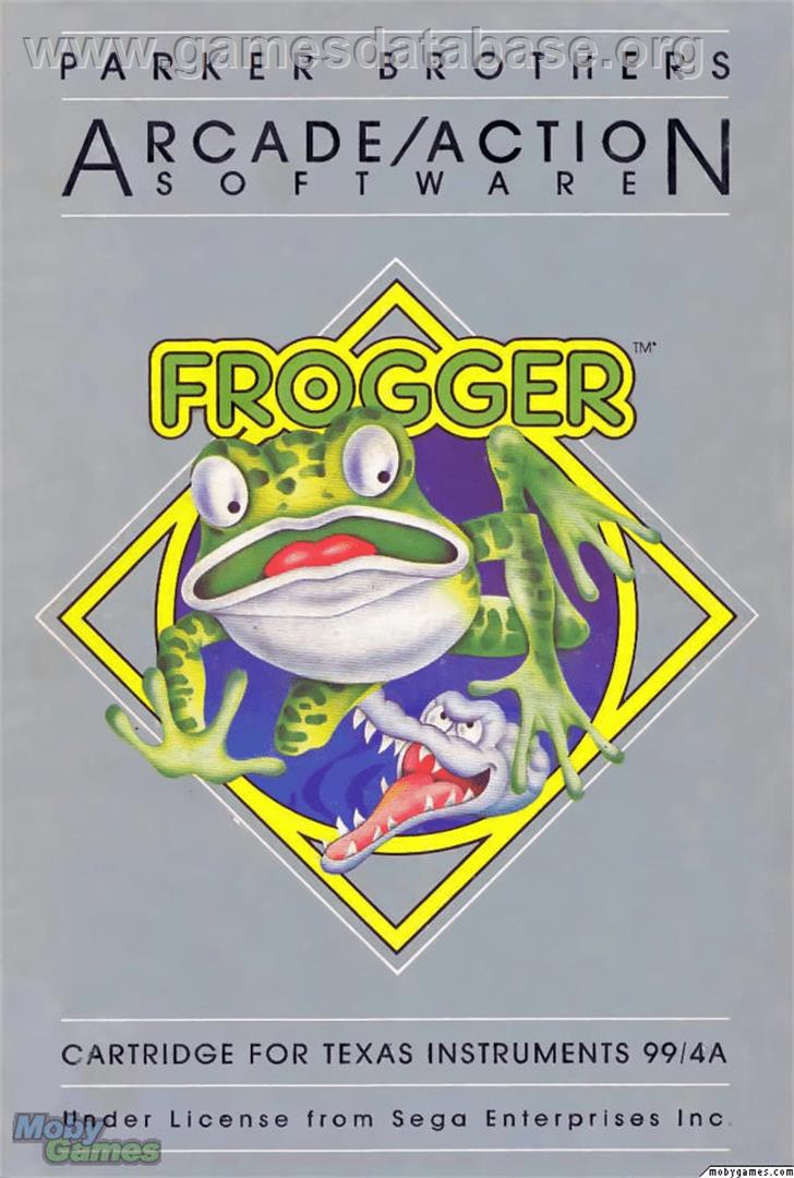 Frogger - Texas Instruments TI 99/4A - Artwork - Box