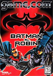Box cover for Batman & Robin on the Tiger Game.com.
