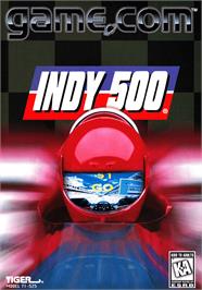 Box cover for Indy 500 on the Tiger Game.com.