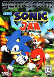 Box cover for Sonic Jam on the Tiger Game.com.
