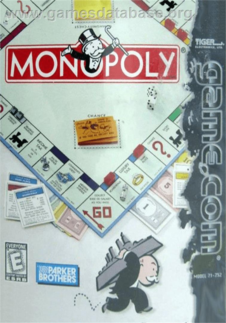 Monopoly - Tiger Game.com - Artwork - Box
