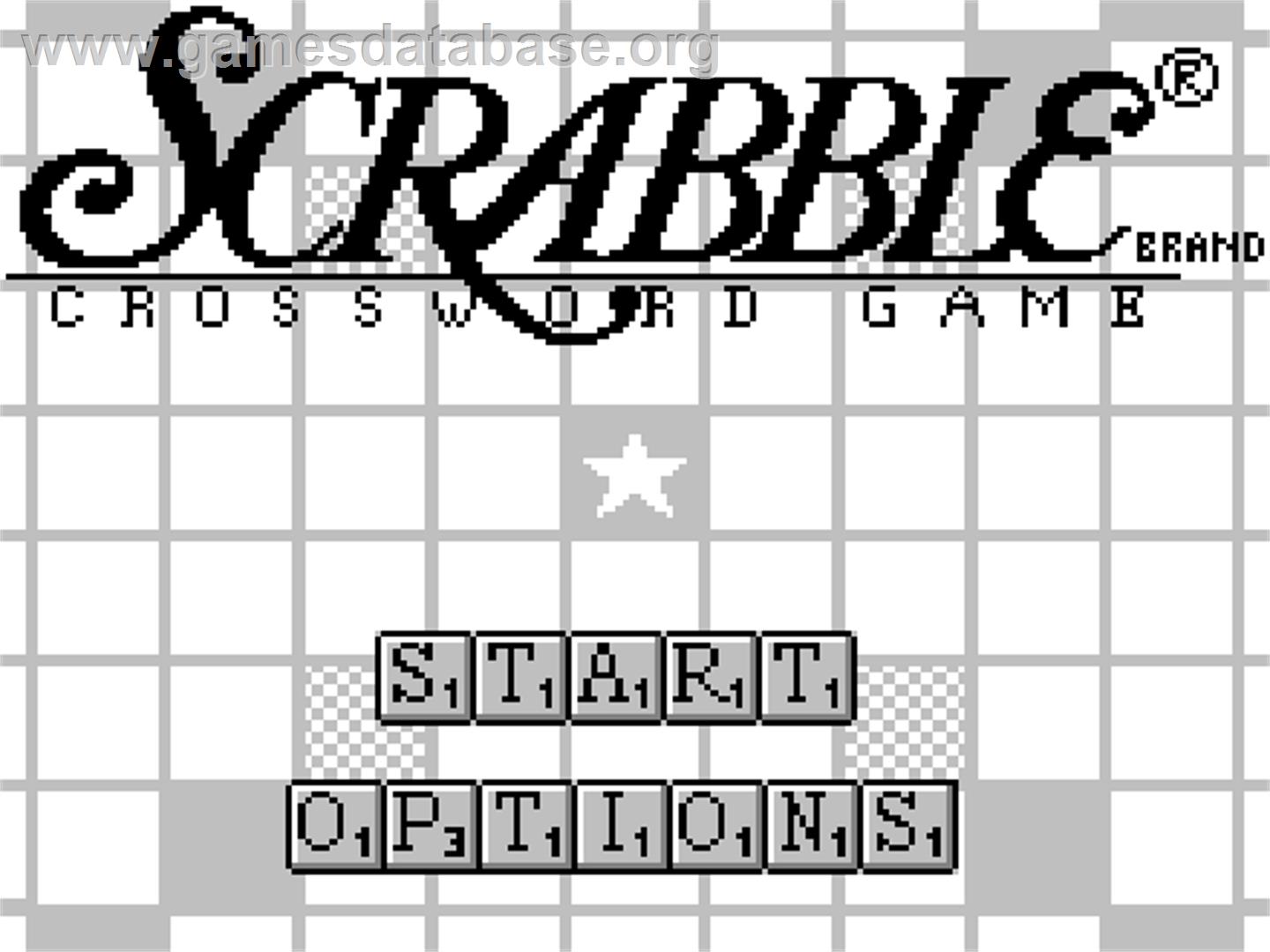 Scrabble - Tiger Game.com - Artwork - Title Screen