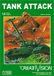 Box cover for Tank Attack on the VTech CreatiVision.