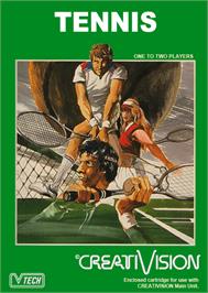 Box cover for Tennis on the VTech CreatiVision.
