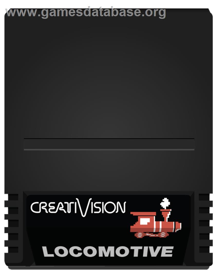 Locomotive - VTech CreatiVision - Artwork - Cartridge