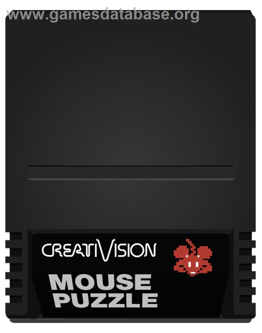 Mouse Puzzle - VTech CreatiVision - Artwork - Cartridge