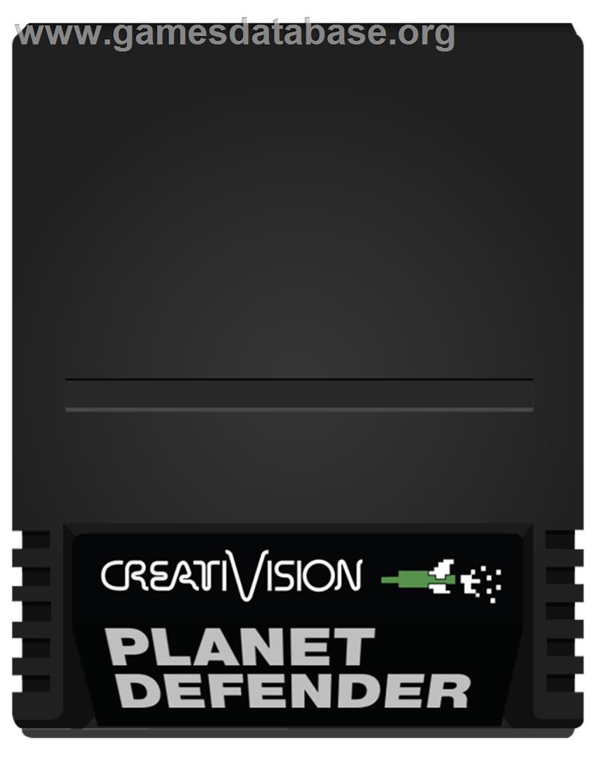 Planet Defender - VTech CreatiVision - Artwork - Cartridge