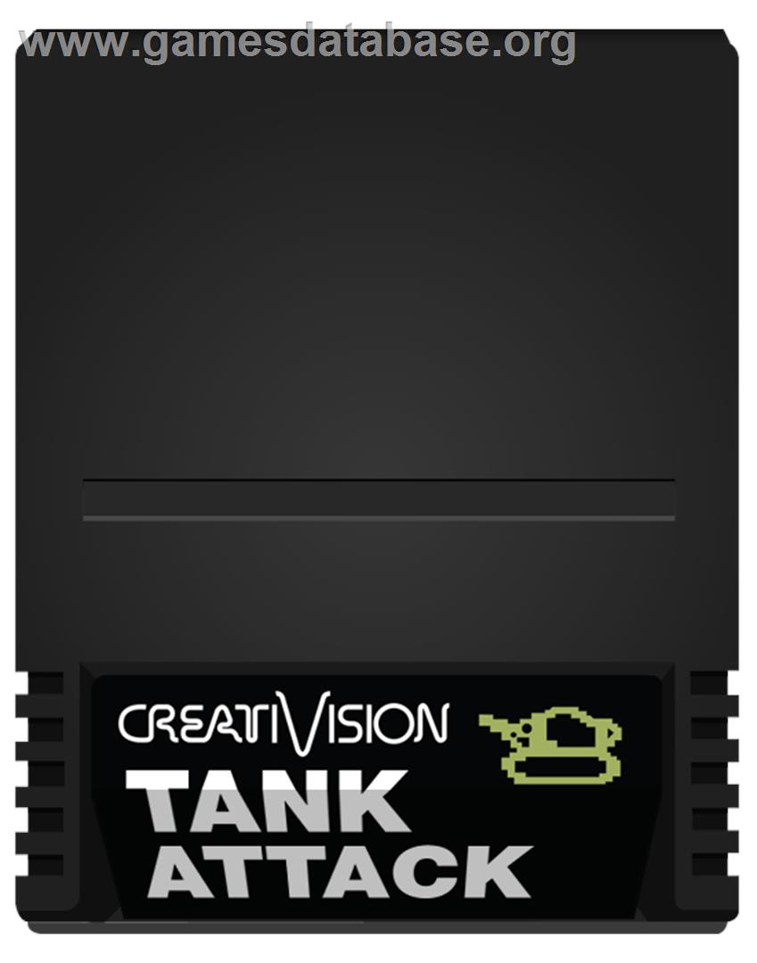 Tank Attack - VTech CreatiVision - Artwork - Cartridge