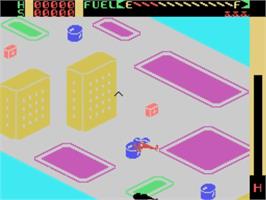 In game image of Chopper Rescue on the VTech CreatiVision.