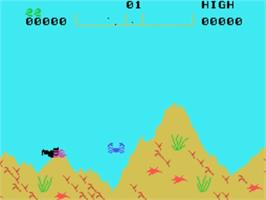 In game image of Deep Sea Adventure on the VTech CreatiVision.
