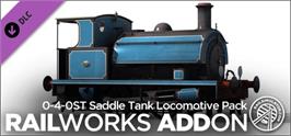Banner artwork for 0-4-0ST Saddle Tank Locomotive Pack RailWorks Add-on.