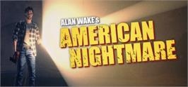 Banner artwork for Alan Wake's American Nightmare.