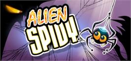Banner artwork for Alien Spidy.