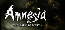 Banner artwork for Amnesia: The Dark Descent.