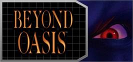 Banner artwork for Beyond Oasis.