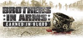 Banner artwork for Brothers in Arms: Earned in Blood.
