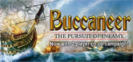 Banner artwork for Buccaneer: The Pursuit of Infamy.