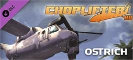 Banner artwork for Choplifter HD - Ostrich Chopper.