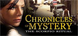 Banner artwork for Chronicles of Mystery: The Scorpio Ritual.