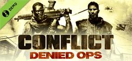 Banner artwork for Conflict: Denied Ops.