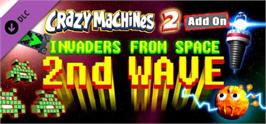 Banner artwork for Crazy Machines 2: Invaders From Space, 2nd Wave DLC.