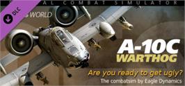 Banner artwork for DCS: A-10C Warthog - DLC.