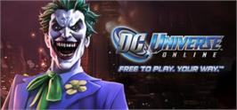 Banner artwork for DC Universe Online Free-To-Play. Your Way..